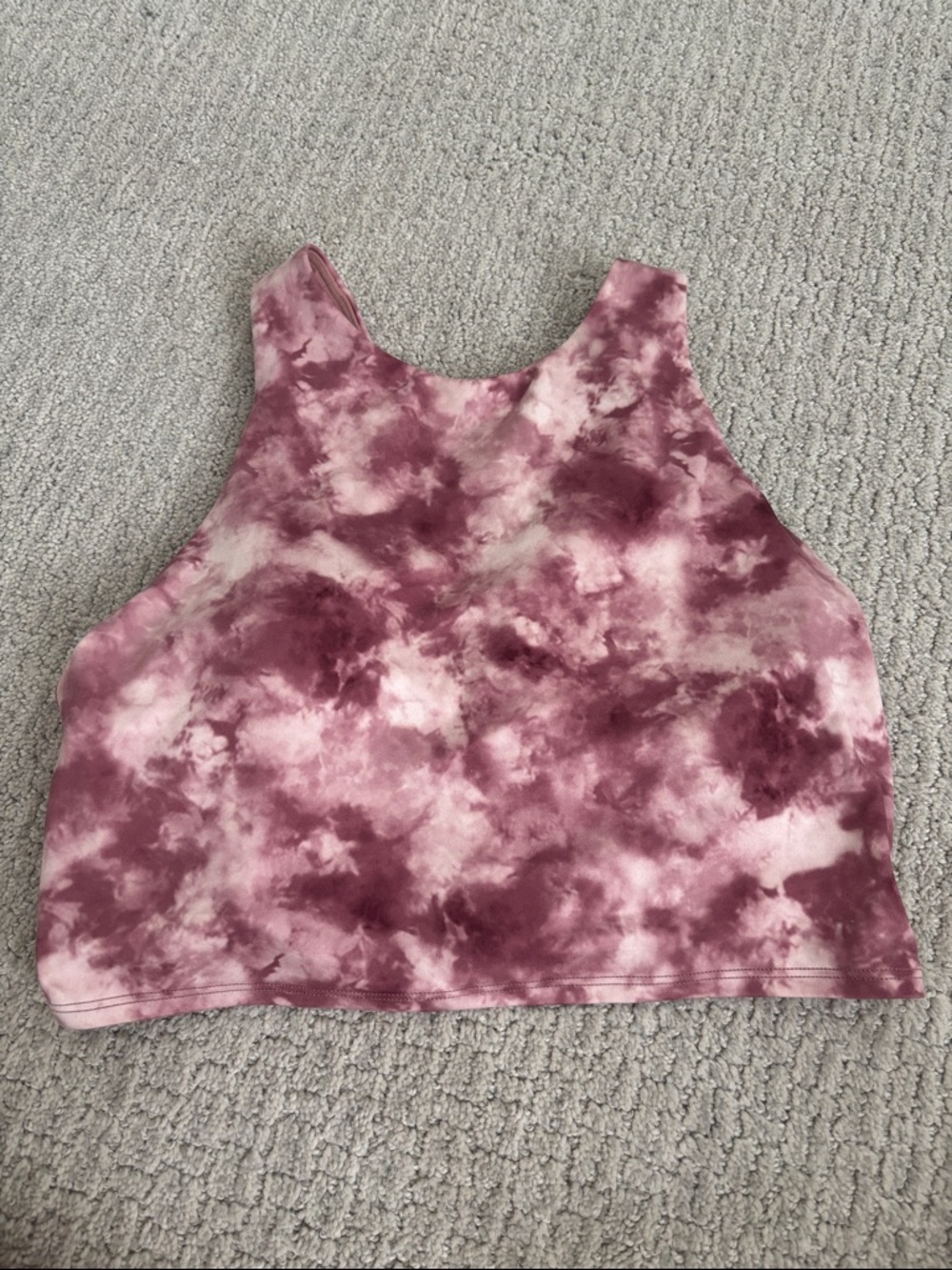Athleta Rose Tie-Dye Cropped Tank